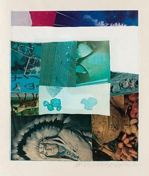 477. Robert Rauschenberg, "Horsefeathers thirteen - II".