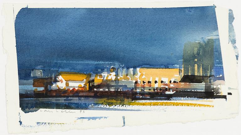 Lars Lerin, Winter Light, Lofoten.