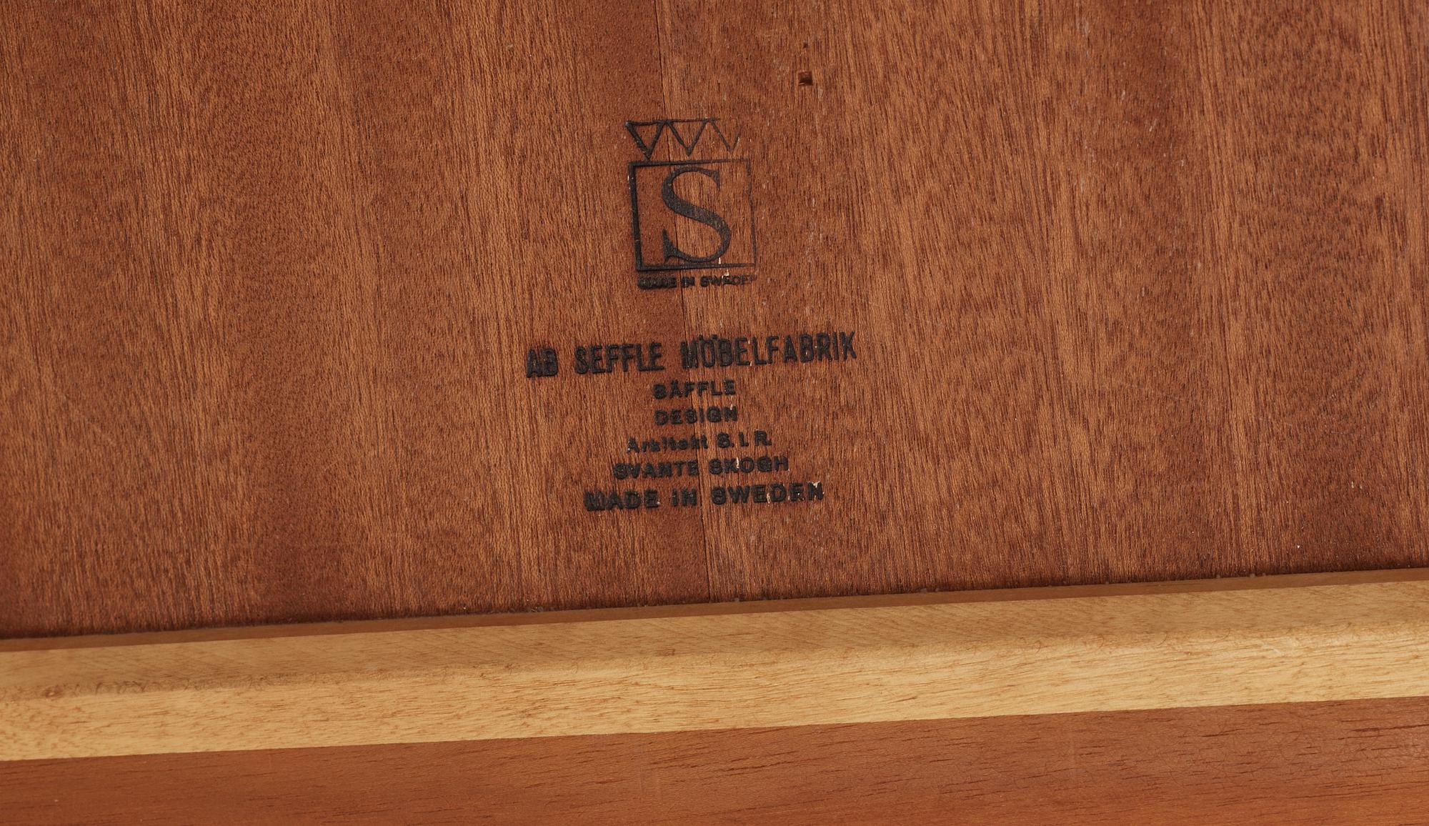 SOFFBORD, Svante Skogh, Seffle Möbelfabrik, omkring 1960.
