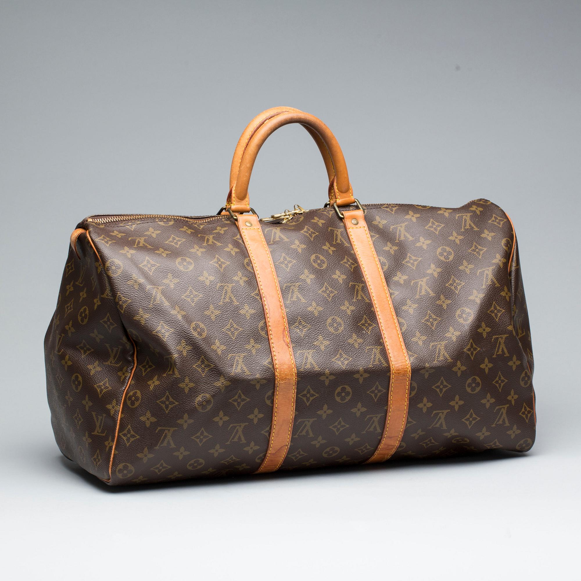 VÄSKA, "Keepall 50", Louis Vuitton.