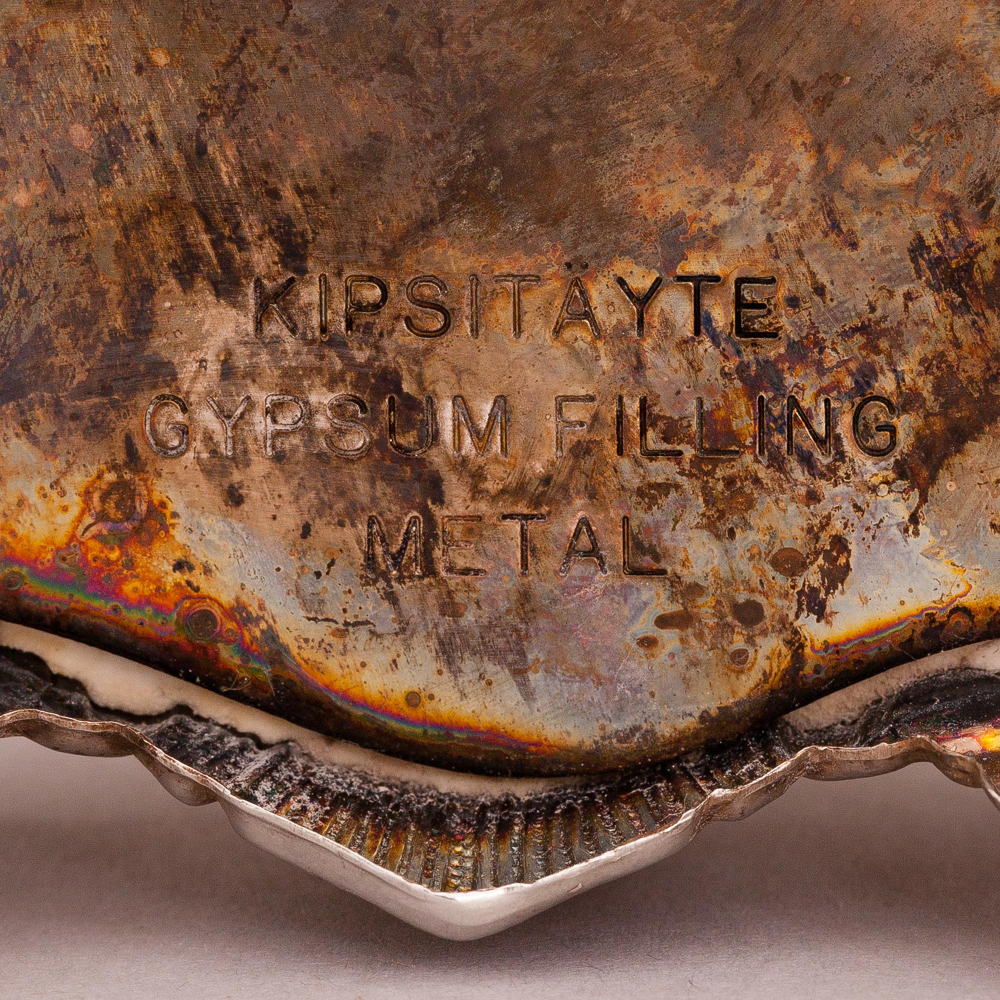 Two five-light silver candelabra, Kultakeskus, Hämeenlinna, Finland 1945 and 1985/-86.