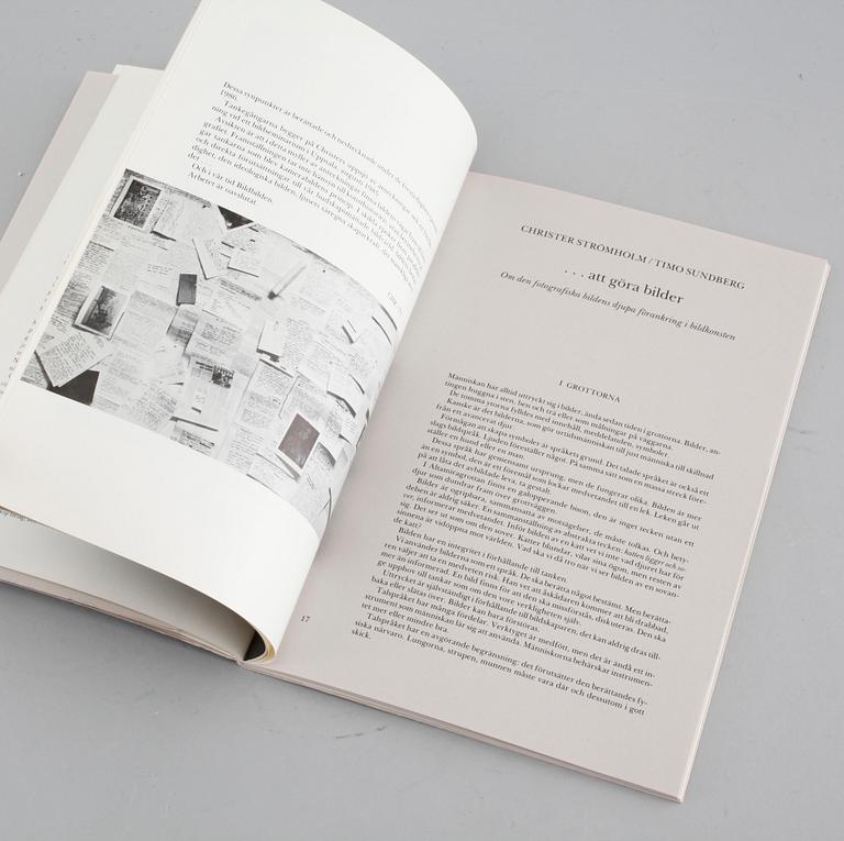 A book Christer Strömholm, design Sune Nordgren, Kalejdoskop förlag,1986.