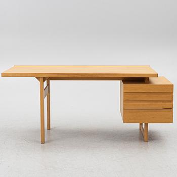 Olavi Hänninen, skrivbord, "Paletti", HMN Huonekalu Mikko Nupponen, Lahtis, Finland, 1960-tal.