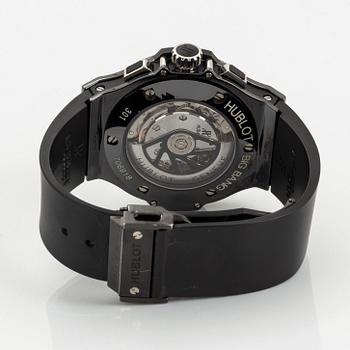 Hublot, Big Bang Ice, chronograph, wristwatch, 44 mm.