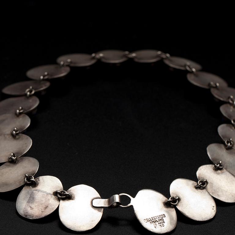 KAULAKORU, hopeaa, 925, LOS BALLESTEROS, Mexico, Taxco 1970-80 -luku.