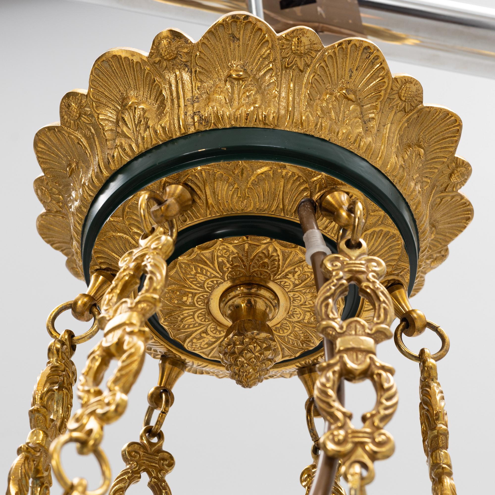 Ampel, empirestil, Vaughan design, 1900-talets slut.