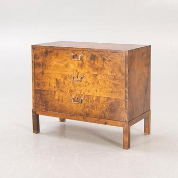 A 1930s birch dresser.