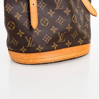 Louis Vuitton, "Petit Bucket", väska samt pochette.
