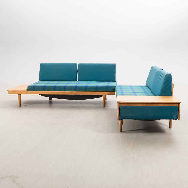 Harald Vik & Ingemar Relling, sofa group 2 dlr "Svane" from the Svane series Ekornes Norway 1960s.
