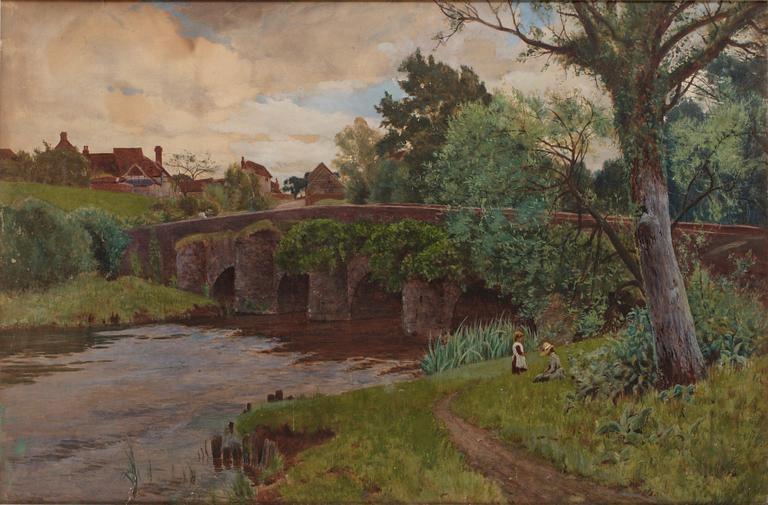 John Mac Dougal, Elstead Bridge, Sussex.