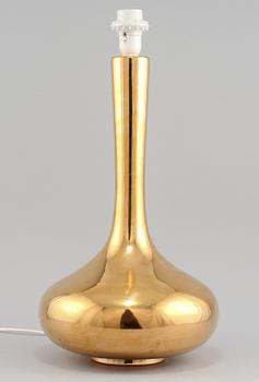 BORDSLAMPA, porslin, troligen Wards Ateliéer AB, Tibro, omkring 1970.