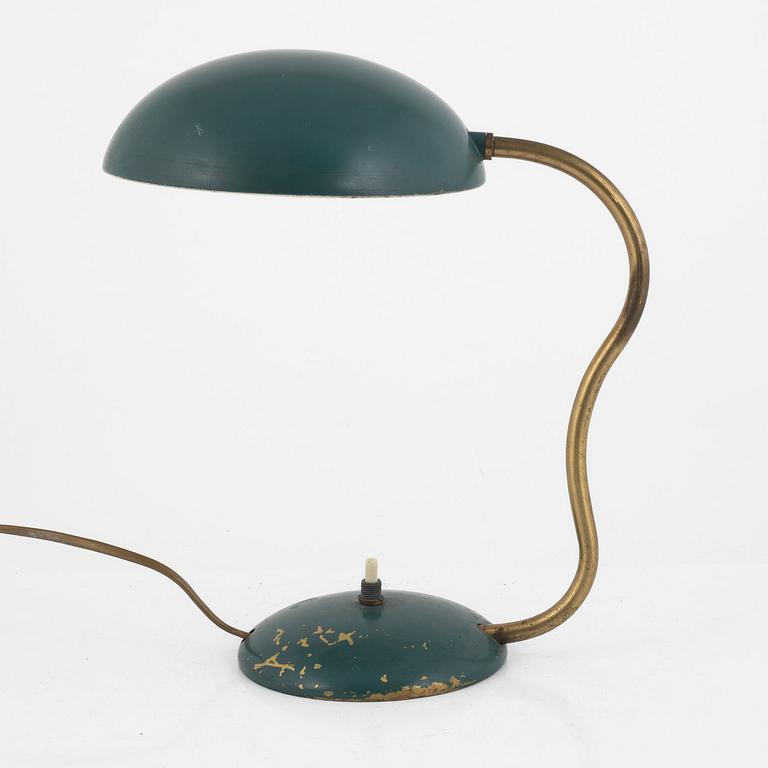 Bordslampa, modell "E1325", ASEA, 1900-talets mitt.