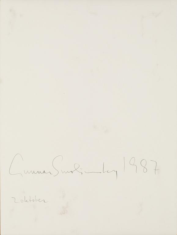 Gunnar Smoliansky, Untitled.