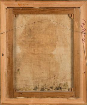 ALBIN AMELIN, oil on canvas, signed.