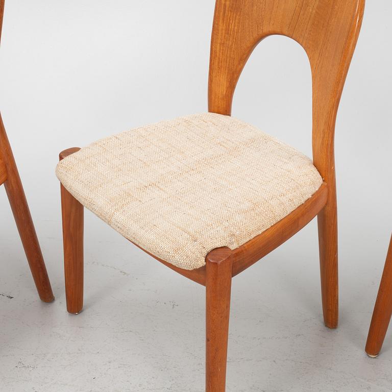 Niels Koefoed, six chairs, Denmark, second half of the 20th Century.