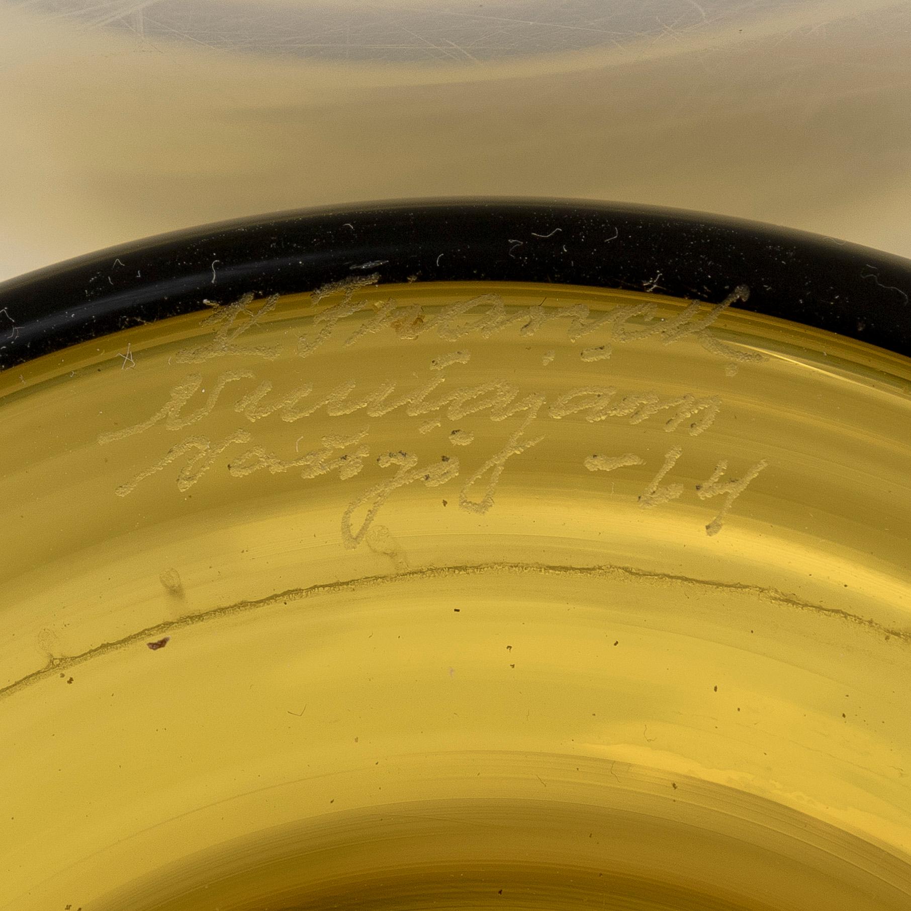 Kaj Franck, karaff KF 503, signerad, K. Franck, Nuutajärvi Notsjö -64.