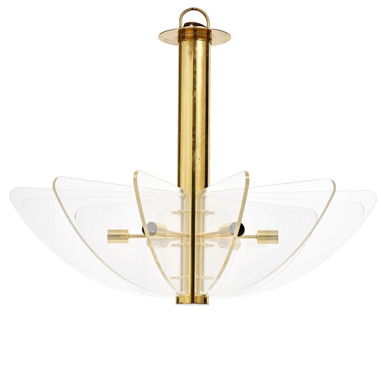 Hans-Agne Jakobsson, a rare ceiling lamp model "C 2438", Hans-Agne Jakobsson AB, Markaryd, 1970s.
