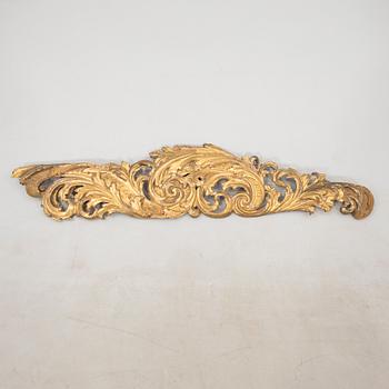 Decorative element/Overpiece Rococo mid/second half of the 18th century.