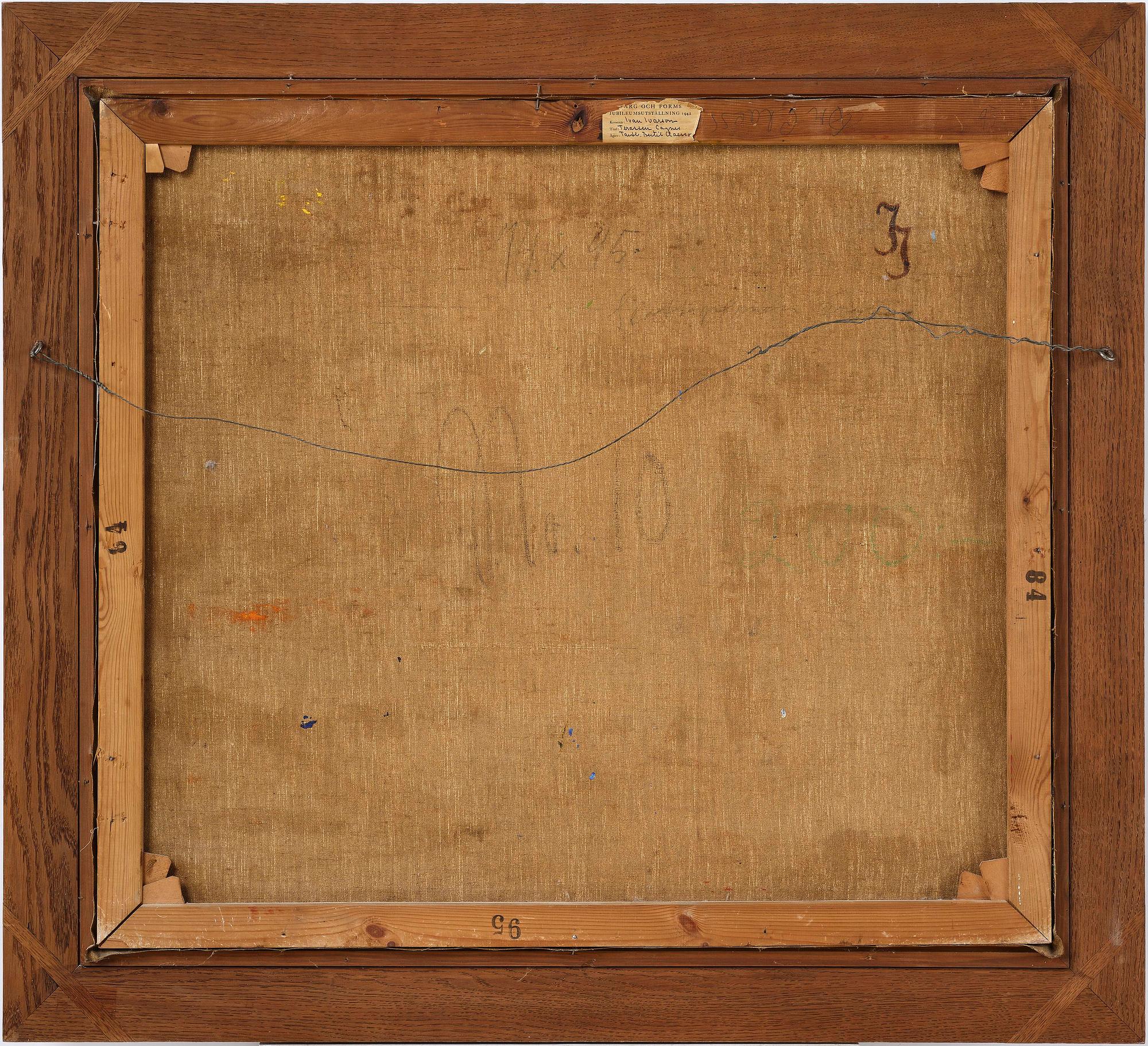 Ivan Ivarson, "Slottsplatsen i Cagnes".