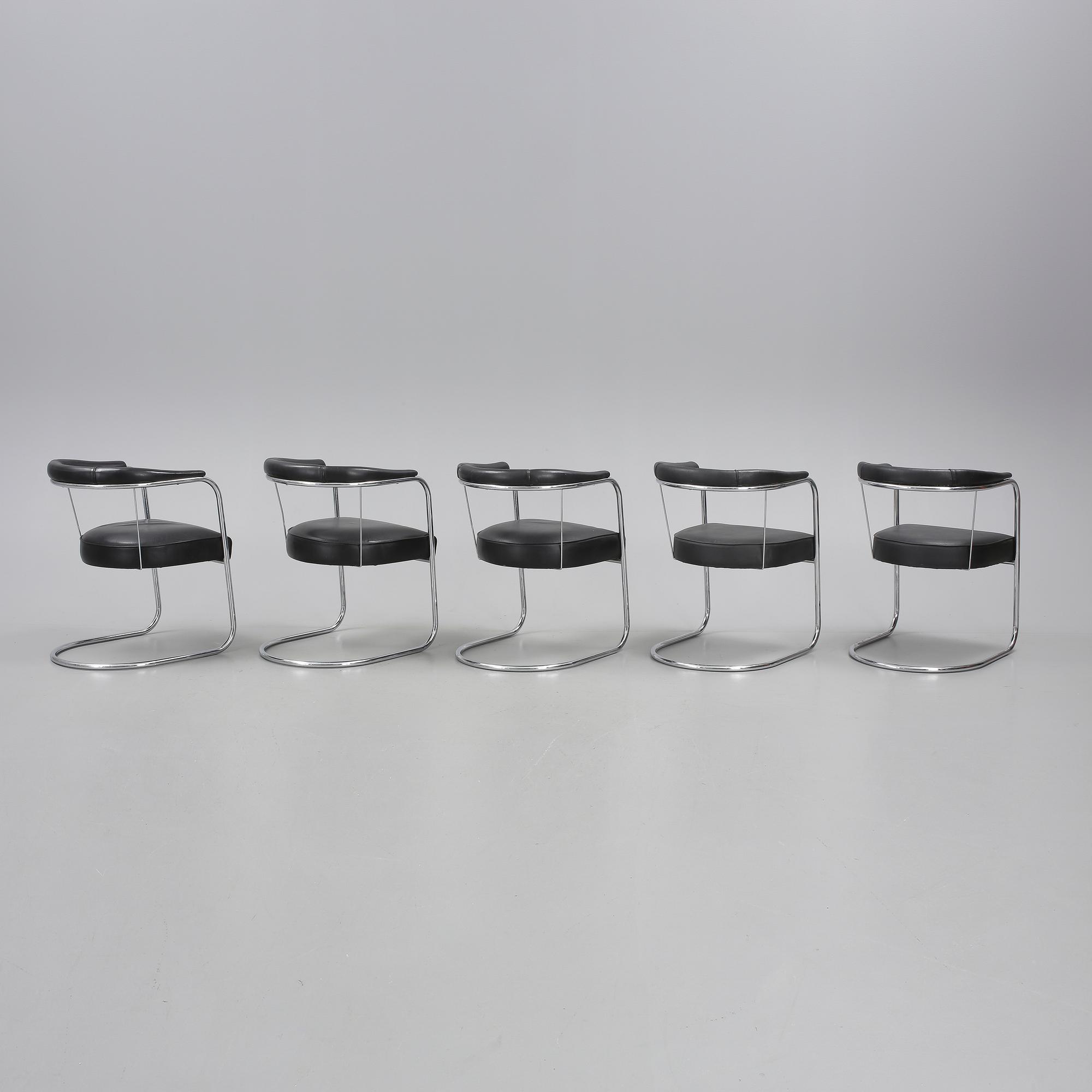 STOLAR, 5 st, Bernard Oliver Percy för Pel Ltd. London, formgivna 1930.