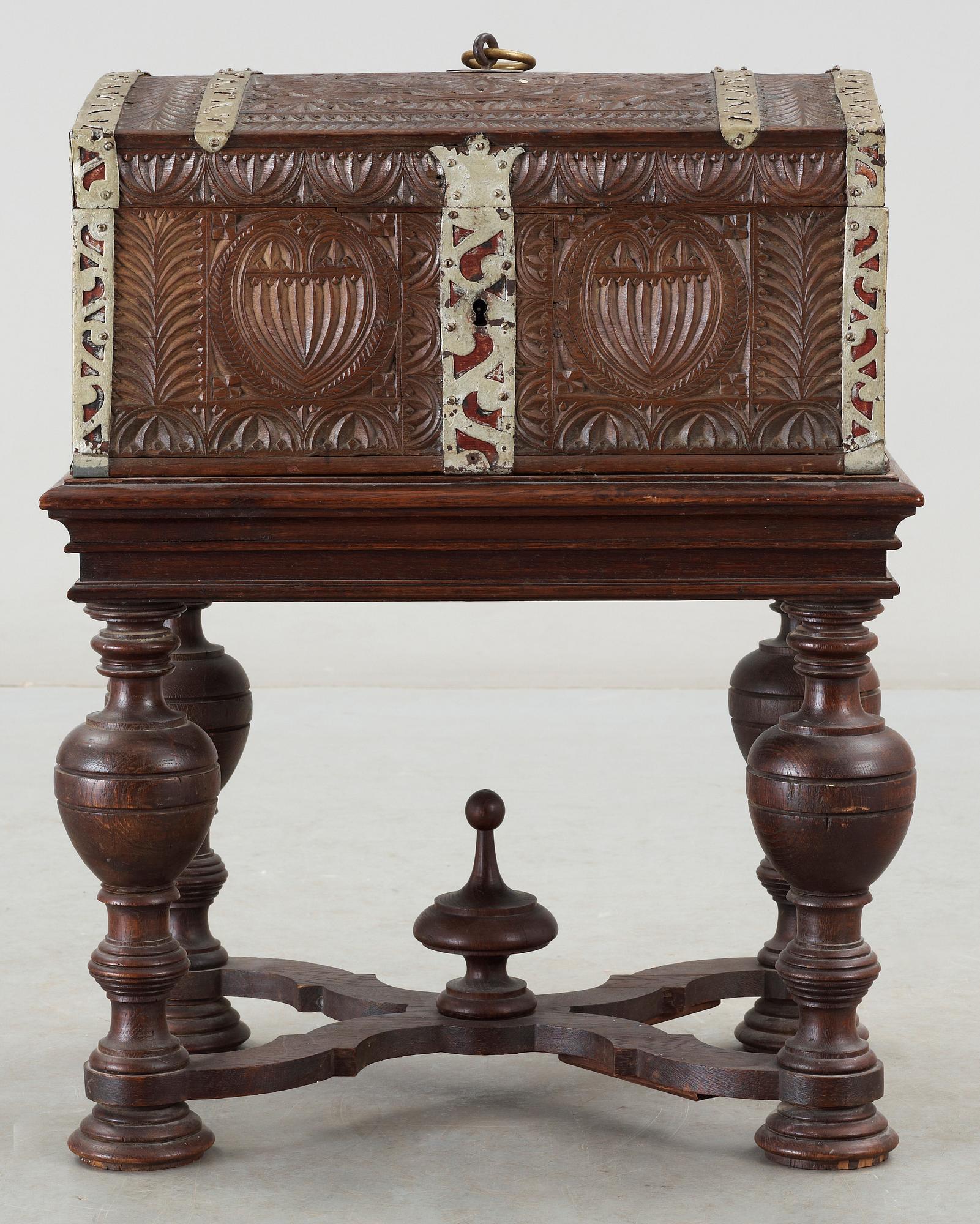 KISTA/SCHATULL, delvis 1700-tal.