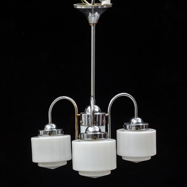 A 1930s/1940s ceiling light.