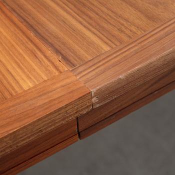 A teak dining table from Möbelfabriken Linden, Horda, 1960's.