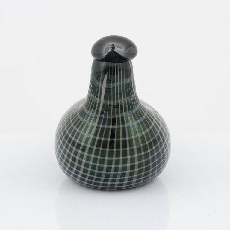 Oiva Toikka, glasfågel, Nuutajärvi Notsjö, Iittala, Finland.