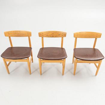 Børge Mogensen, Chairs, 5 pcs, "Öresund", Karl Andersson & Söner, second half of the 20th century.