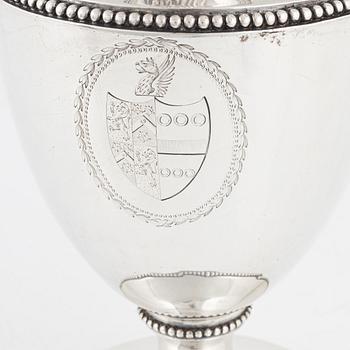 Daniel Smith & Robert Sharp, 
a silver coffee pot, London 1768-77.
