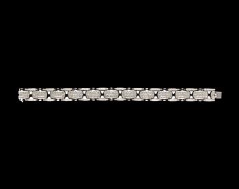 A brilliant cut diamond bracelet, tot. 6.87 cts.