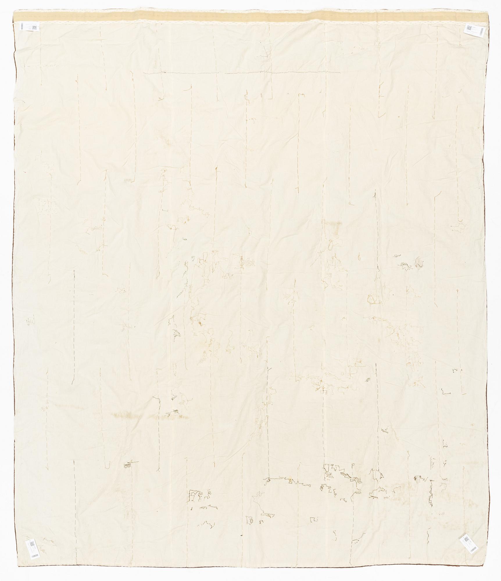 Vävd tapet-fragment, gobelängteknik, ca 294 x 251 cm, Flandern, 1600-tal.
