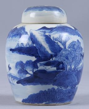 LOCKBOJAN, porslin, Kina, 1800-tal.