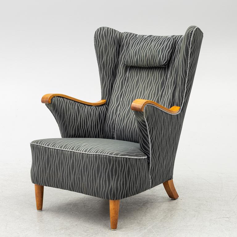 A Swedish Modern armchair, 1940s.