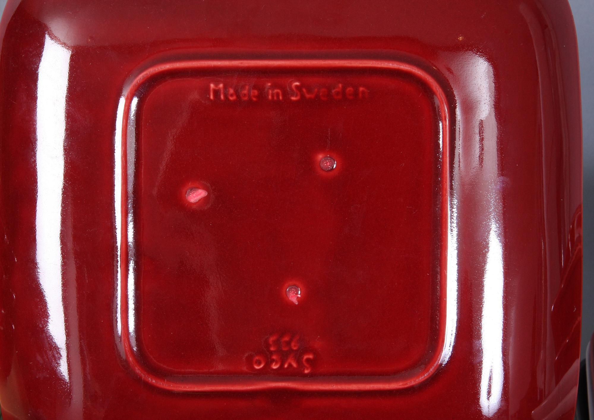 SERVISDELAR, ca 80 st, Syco, Strömstad, omkring 1900-talets mitt.