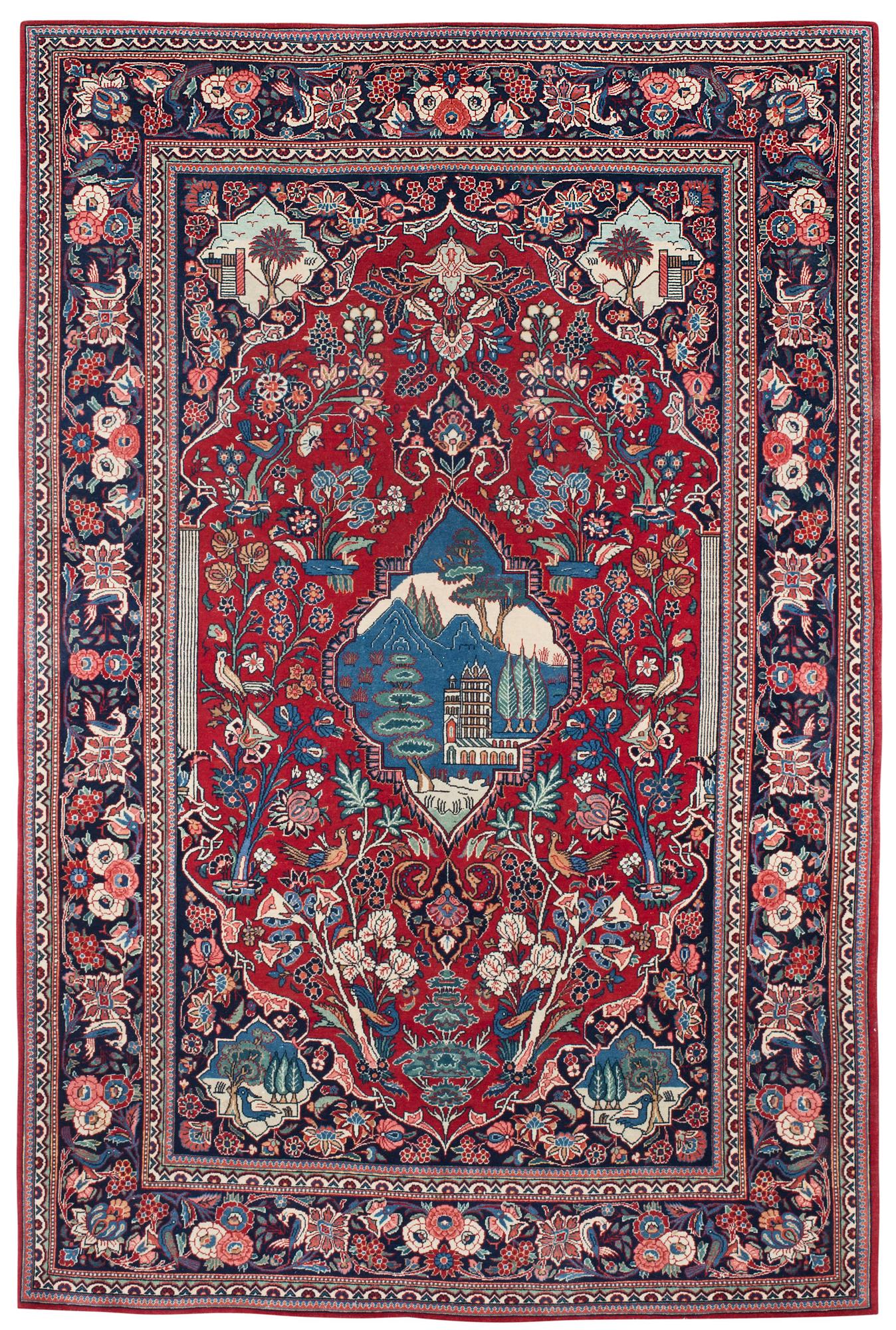 SEMI-ANTIQUE KESHAN.