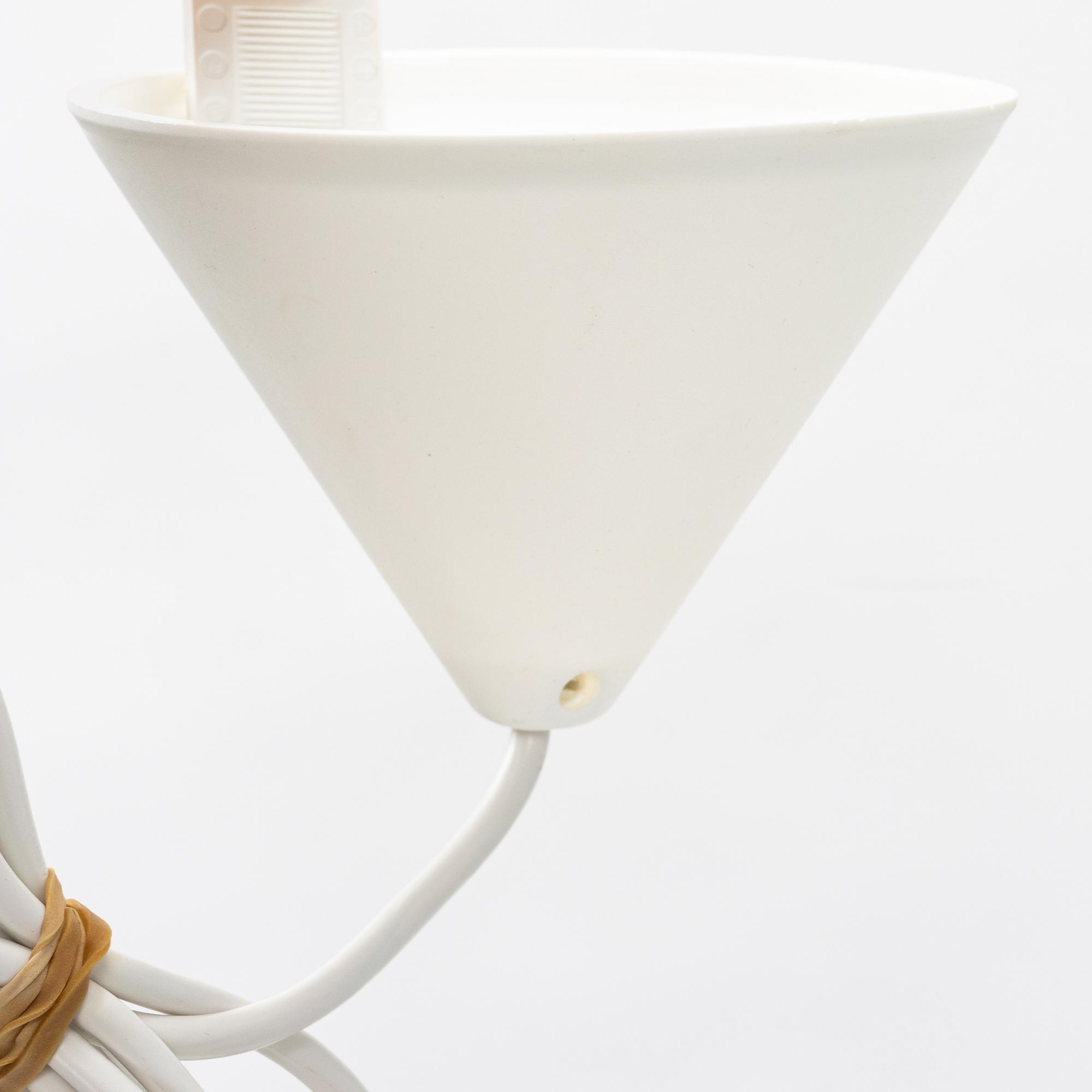 Uno & Östen Kristiansson, a 'Discus' ceiling light, Luxus, Vittsjö, 1960's.