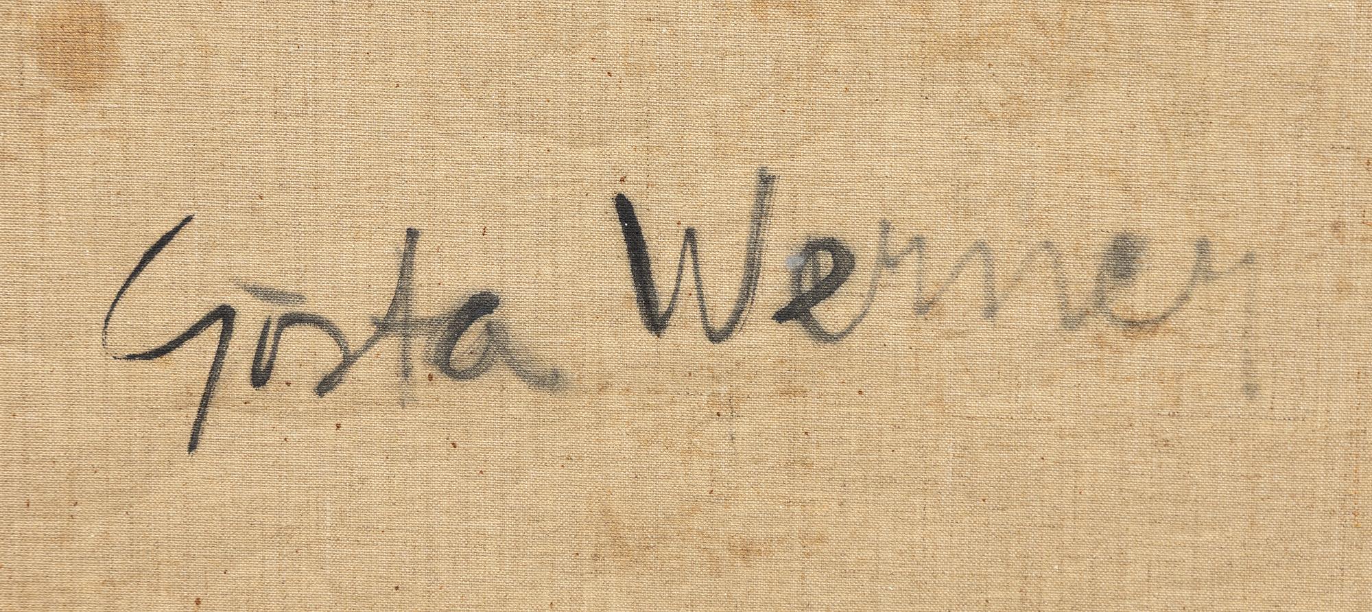 Gösta Werner, Untitled.