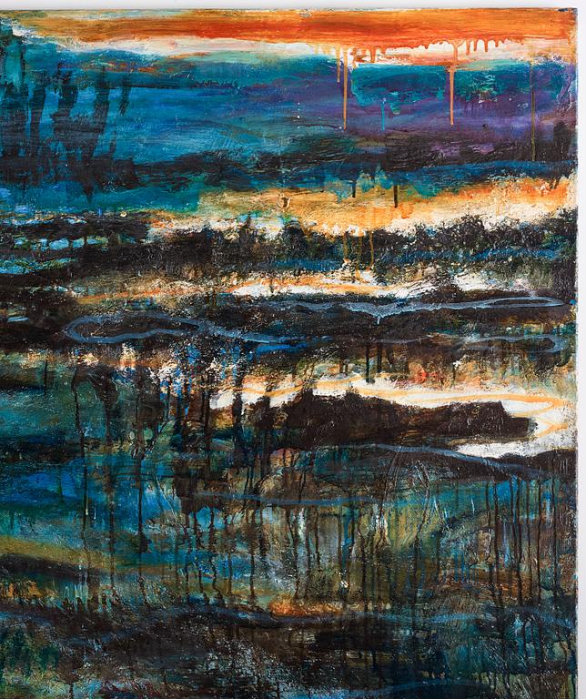 Björn Wessman, olja på duk signead och daterad 1985.