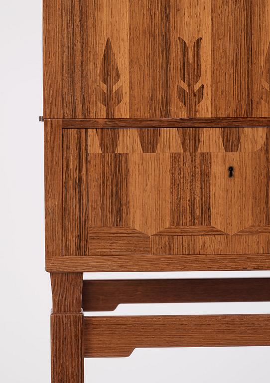 Carl Malmsten, a cabinet, "Raimond", made as a journeyman's piece by cabinetmaker Gunnar Franke in 1964.