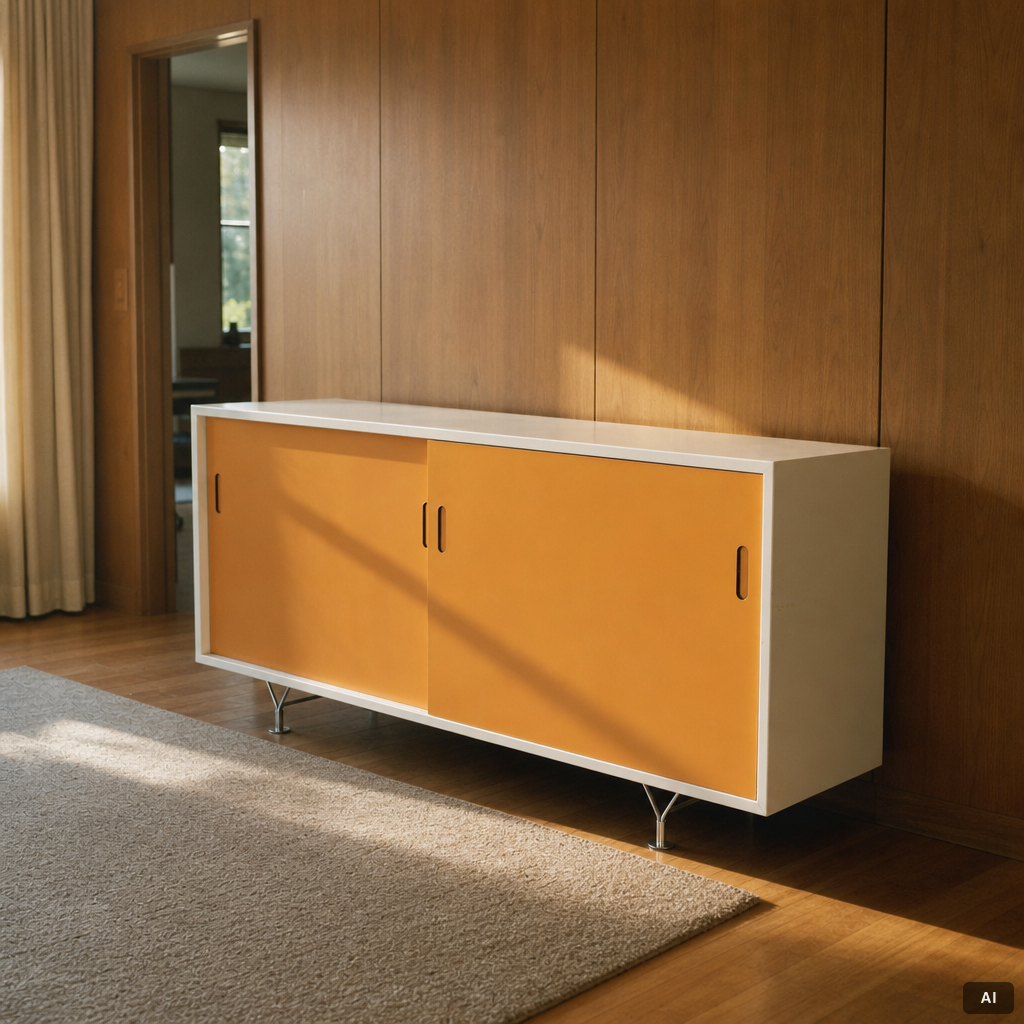 Bruno Mathsson, Sideboard, Bruno Mathsson International, Värnamo, 2007.