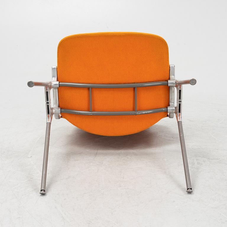 Giancarlo Piretti, a set of eight chairs, Castelli, Italy, second half of the 20th century.