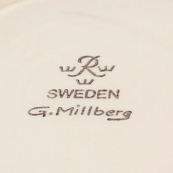 Eight pieces of stoneware, partly by Carl-Harry Stålhane, second half of the 20th century.