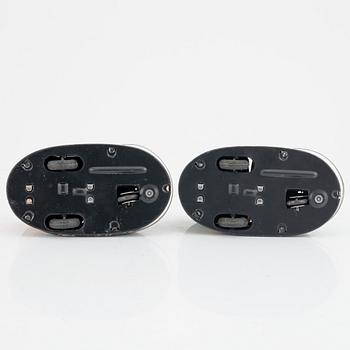 Plåtleksak, radiobilar, Hoch & Beckman, Tyskland, 1900-talets mitt.