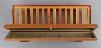 Grete Jalk, A teak sofa/daybed, Poul Jeppesen, Denmark, 1960's/1970's.