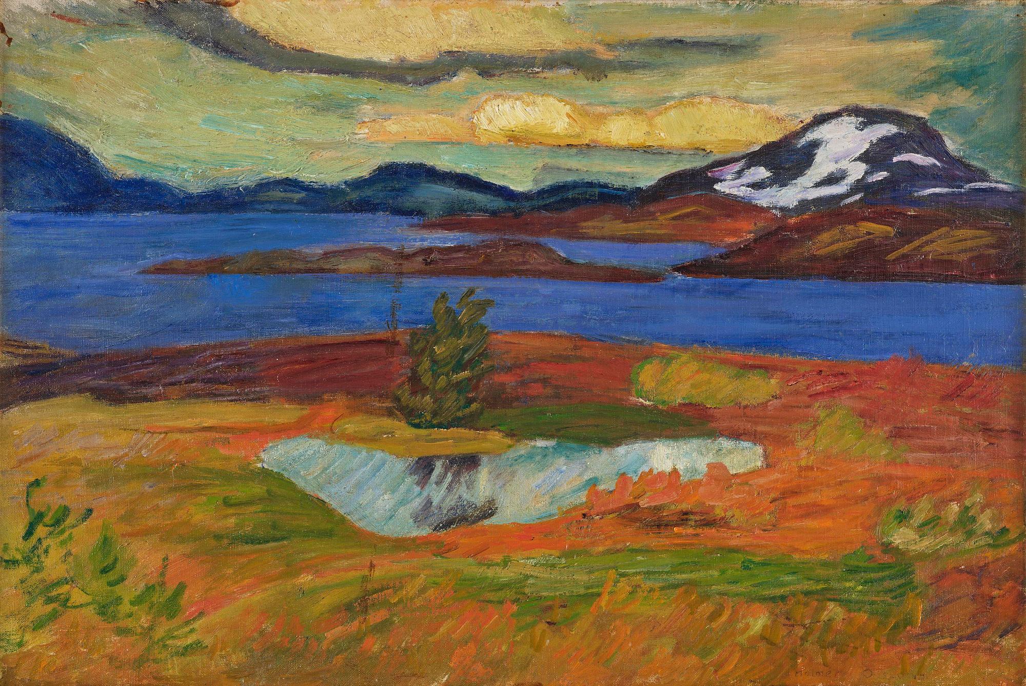 Helmer Osslund, "På väg till Sjöfallet".