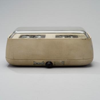 CLOCK, "Cifra 5", Gino Valle, Solari R. & C. Udine, Made in Italy.