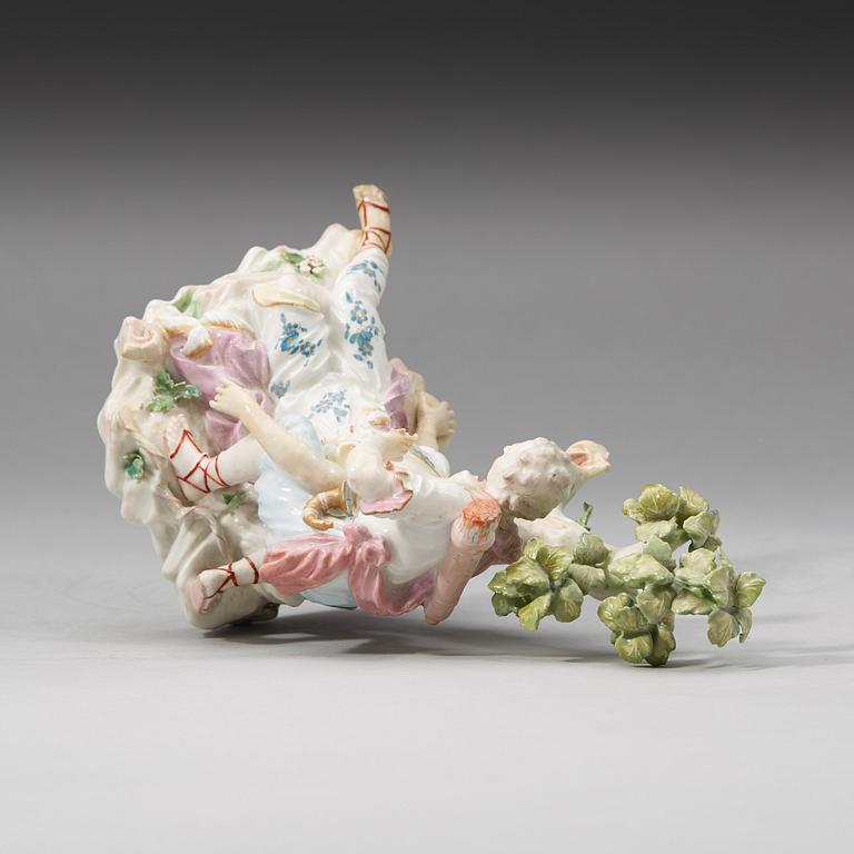 FIGURIN, porslin. Derby, 1770-75.
