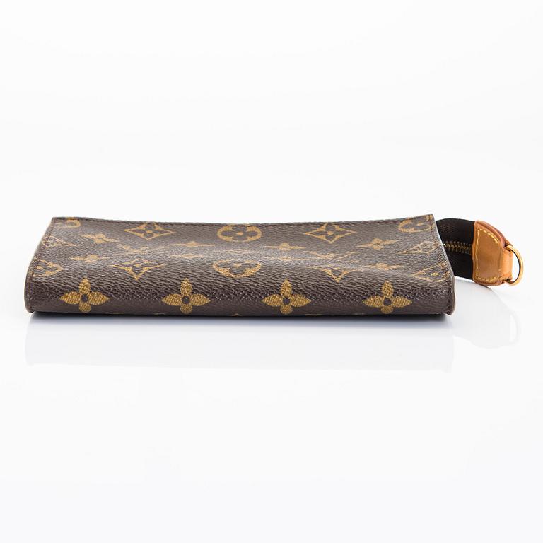 Louis Vuitton, laukku, "Petit Bucket", sekä pochette.