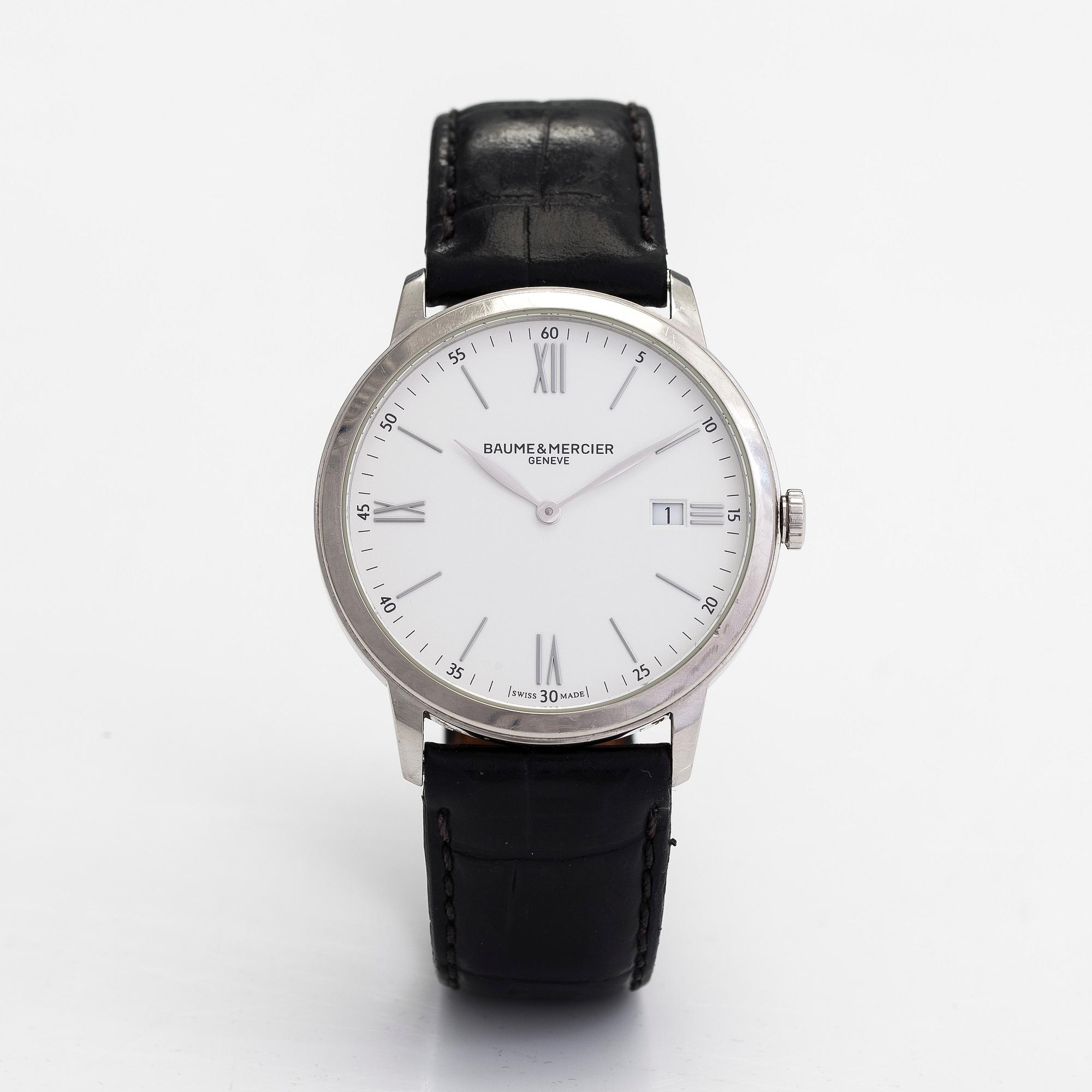 Baume & Mercier, Classima, wristwatch, 40 mm.